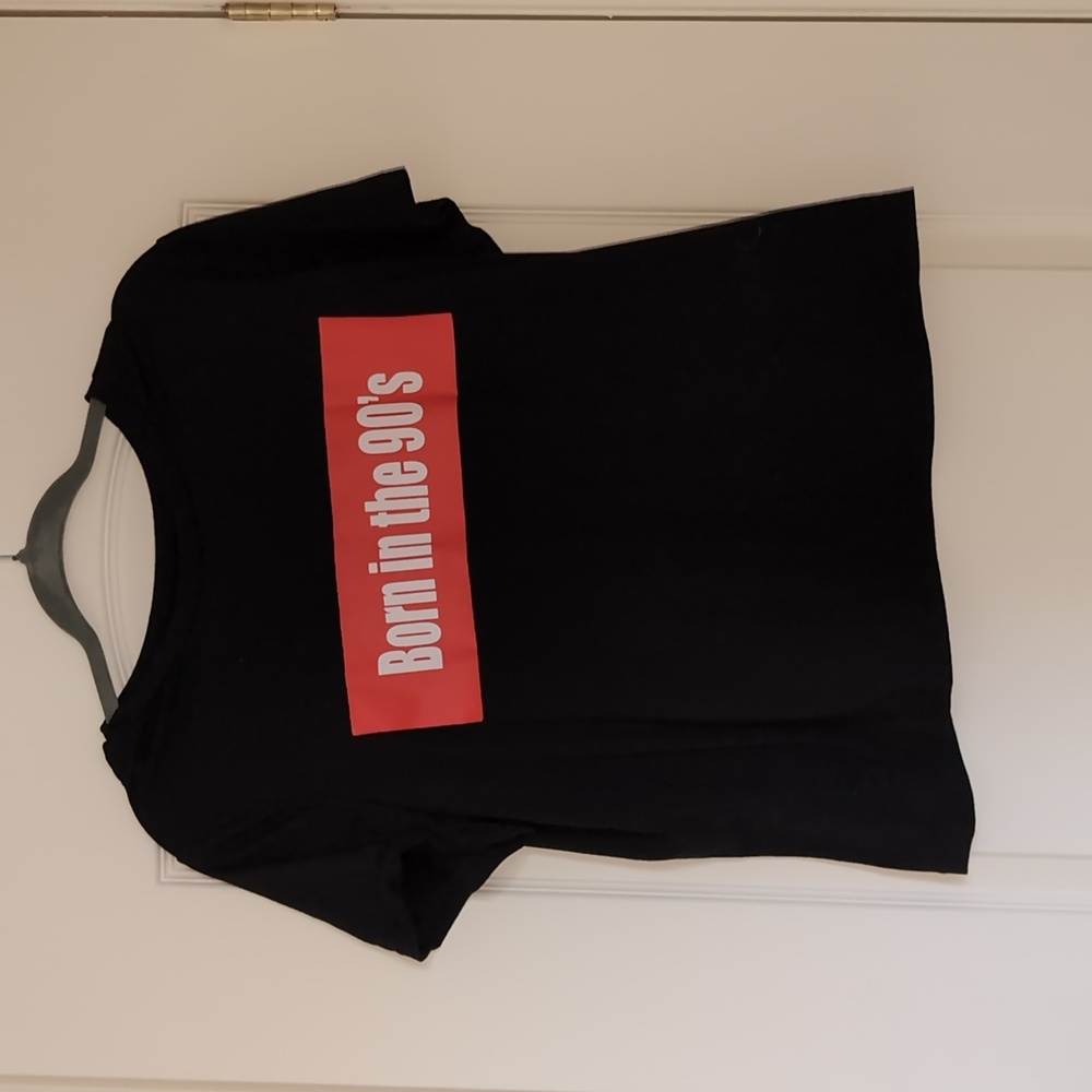 Shein born in the 90's tee